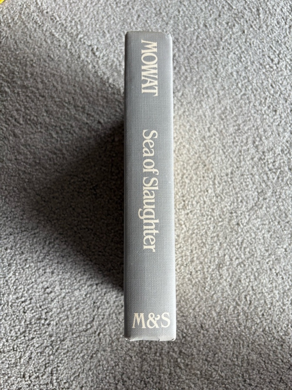 VINTAGE Farley Mowat Sea of Slaughter 🇨🇦 1st Edition Hardcover (1984) Novel Book